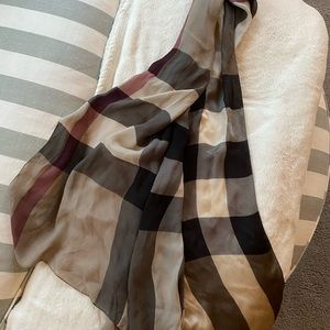 Burberry Silk Scarf